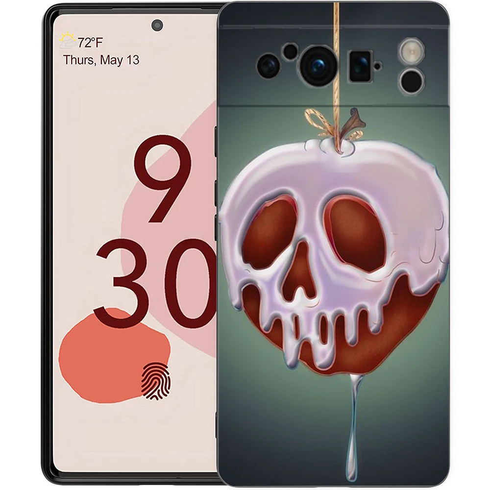 Fashion Skull Phone Case Cover for Google Pixel 8 7 6 7A 6A Pro 5G Shockproof Silicone Soft 8 Pro 5G Shell Capas Coque Cases Bag