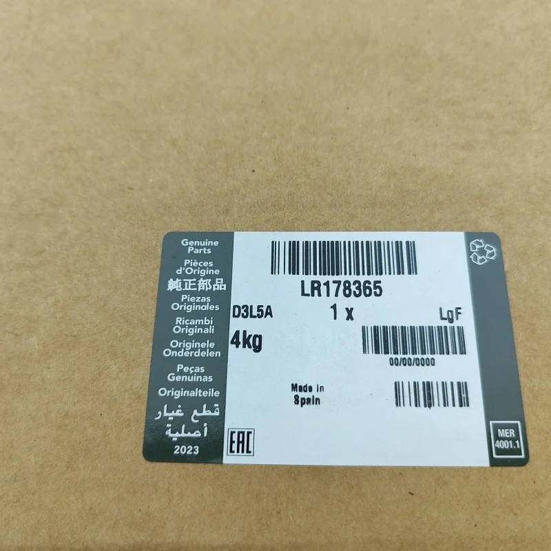 LR178365 NEW ORIGINAL for Land Rover Defender Van L663 Wagenheber