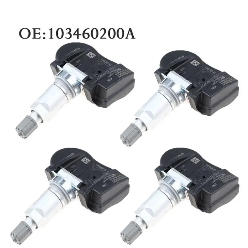 

4PCS Tire Pressure Sensor 103460200A 1034602-00-A S180052068C S180052068