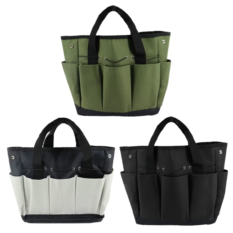 

Y166 Oxford Fabric Garden Tool Storage Bag With Multiple Pockets For Easy Organization Gardening Tool Garden Storage Bag