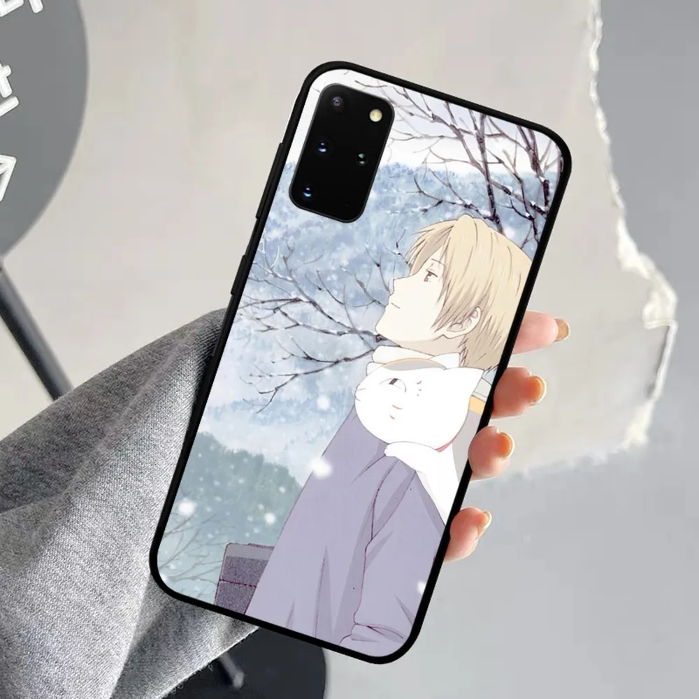 Natsume Yuujinchou Cat  Phone Case For Samsung S 9 10 20 21 22 23 30 23plus lite Ultra FE S10lite Fundas