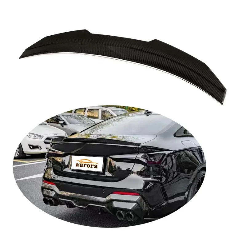 

Suitable for BWM 4 series G22 G82 car tail wing G22 G82 dry carbon fiber rear trunk spoiler
