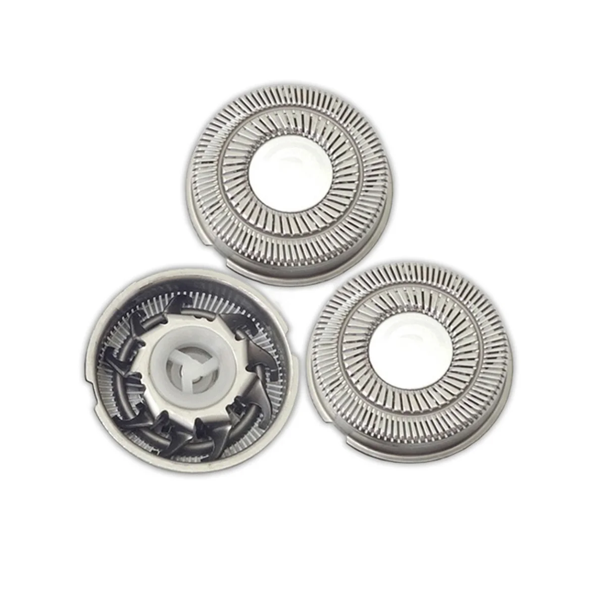 Flyco-Elétrica Barbeador Cabeça, Lâmina Anel Duplo, Acessórios de Substituição, FR6, 9 Pcs