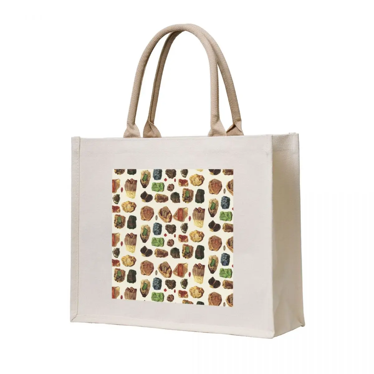 

Vintage Gemstone Minerals Tote Bag cute tote bag tote bag handbag