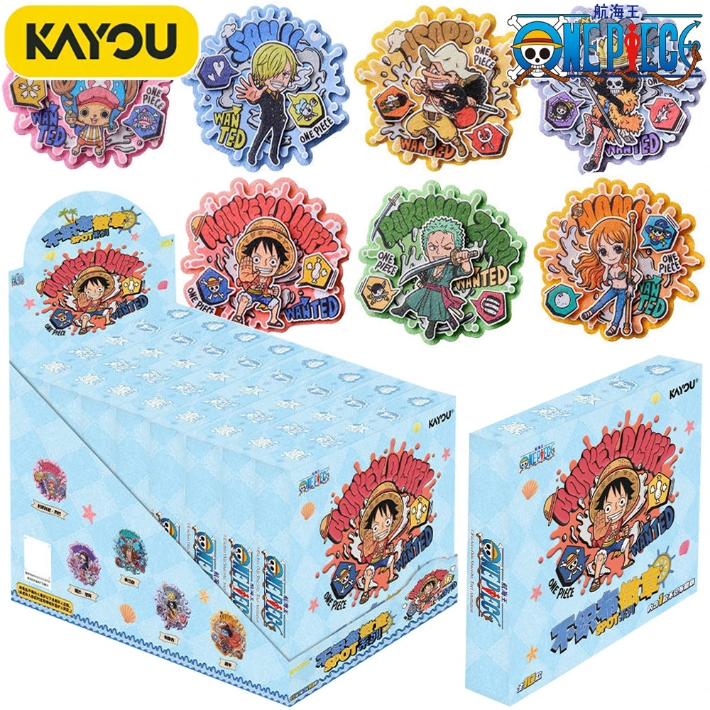 

Genuine Official Kayou One Piece Non Woven Badge Cartoon Pendant Luffy Zoro Nami Anime Exquisite Brooch Cosplay Trendy Toy Gifts