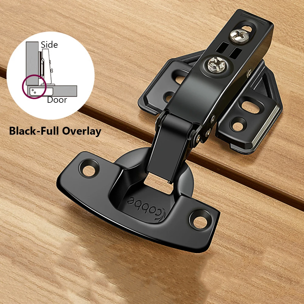 Home Cupboard Door Soft Close Stainless Steel Damper Hinges Hydraulic Buffer