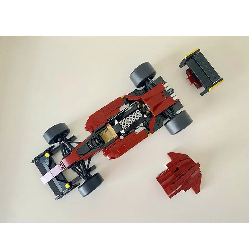 MOC-217823 Formula F1-91 643 Auto sportiva Auto sportiva Building Blocks Modello 804 PartsMOC Creativo Ragazzi Bambini Compleanno Giocattolo Regalo