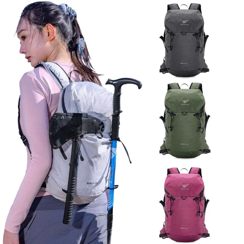 Легкий водонепроницаемый походный рюкзак объемом 11 л, износостойкий компактный рюкзак для путешествий на открытом воздухе и кемпинга большой вместимости