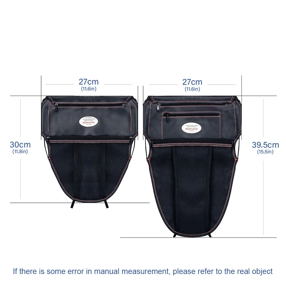 RZAHUAHU Motorcycle Seat Wall Bag Motorcycle Seat Bucket Sundries Bag Modification Accessories Tool Storage Organizer