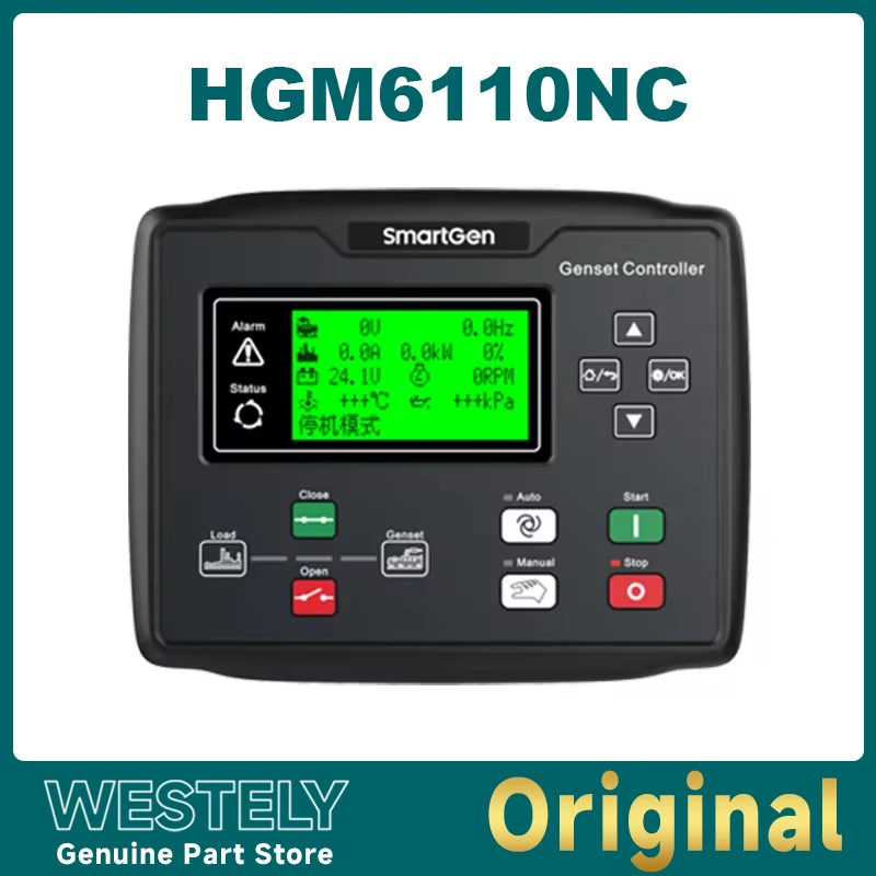 Genuine HGM6110NC SmartGen Diesel Generator Set Controller Remote Monitoring Module Suitable For