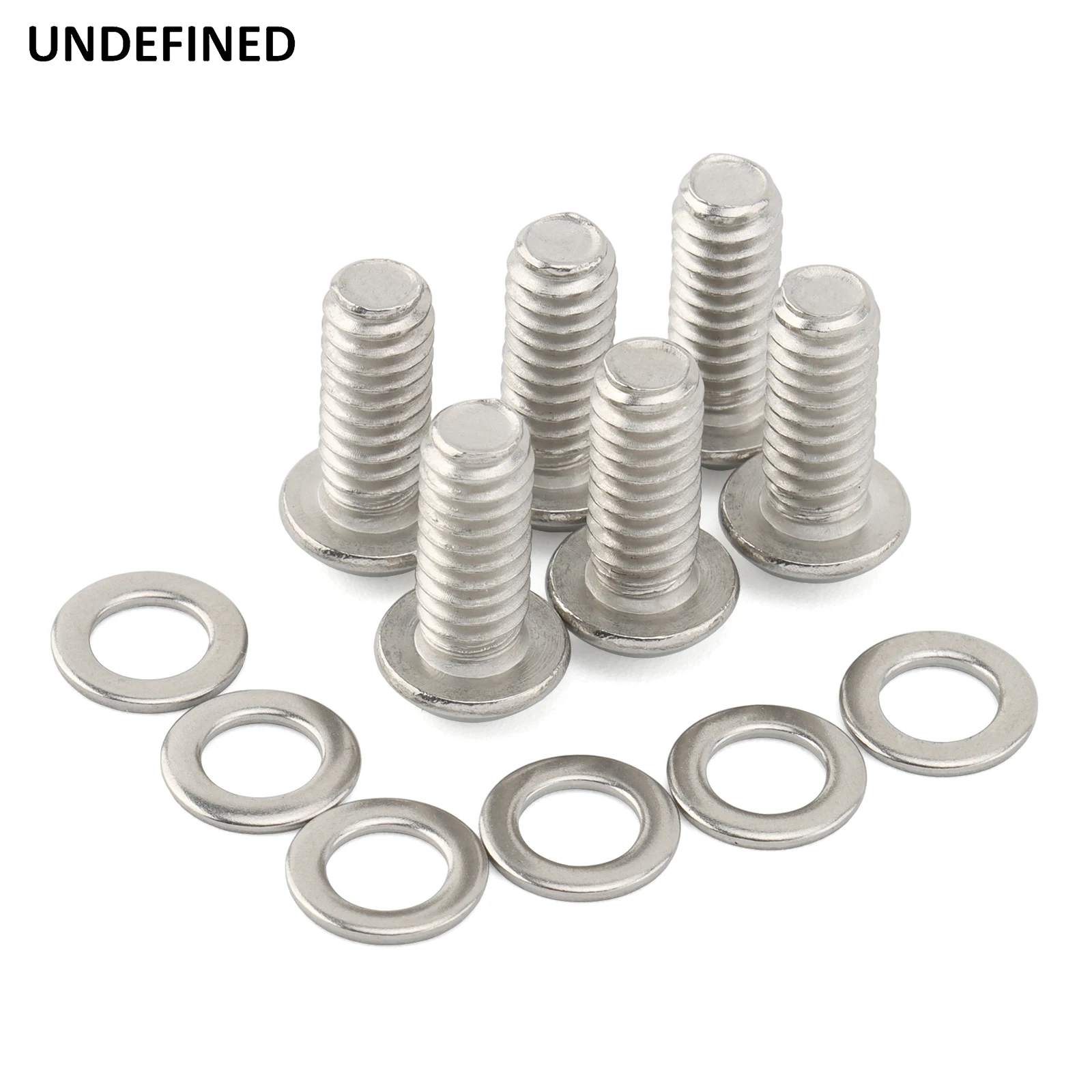 Motorcycle Stainless Derby Cover Screw Bolt & Washers For Harley Touring Dyna Softail Sportster XL883 1200 2004-2022