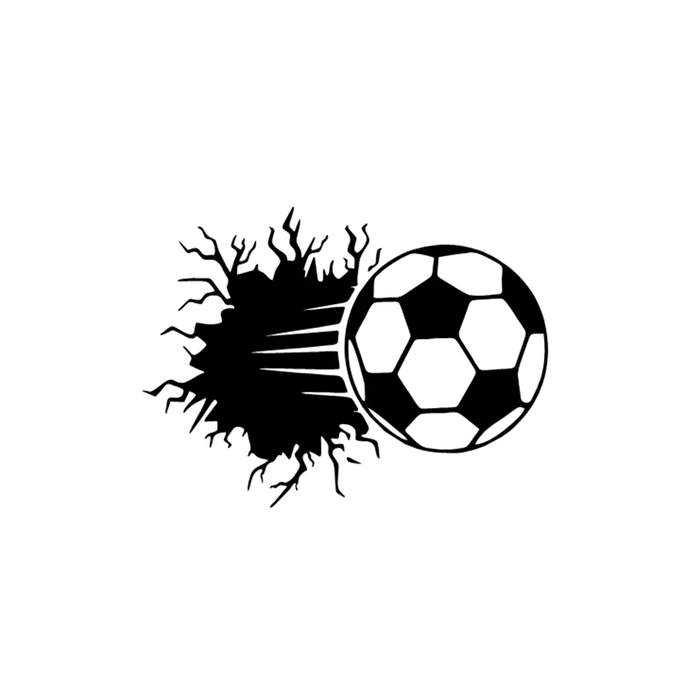 

Creative Beauty Football Decal Vinyl Car Sticker