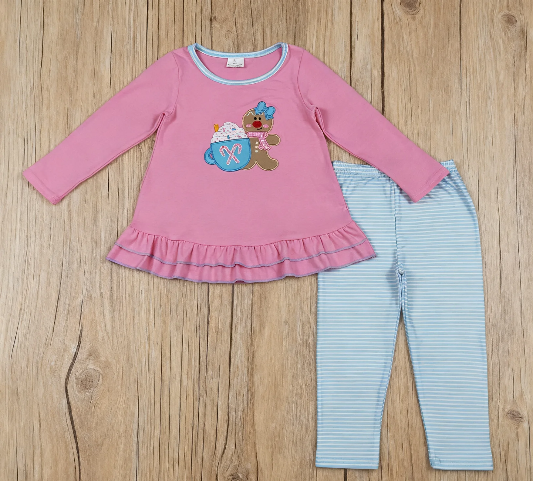 

Z923-03 GLP2467 Baby Clothes Long Sleeve Top With Pants Set Kids Boutique Outfits