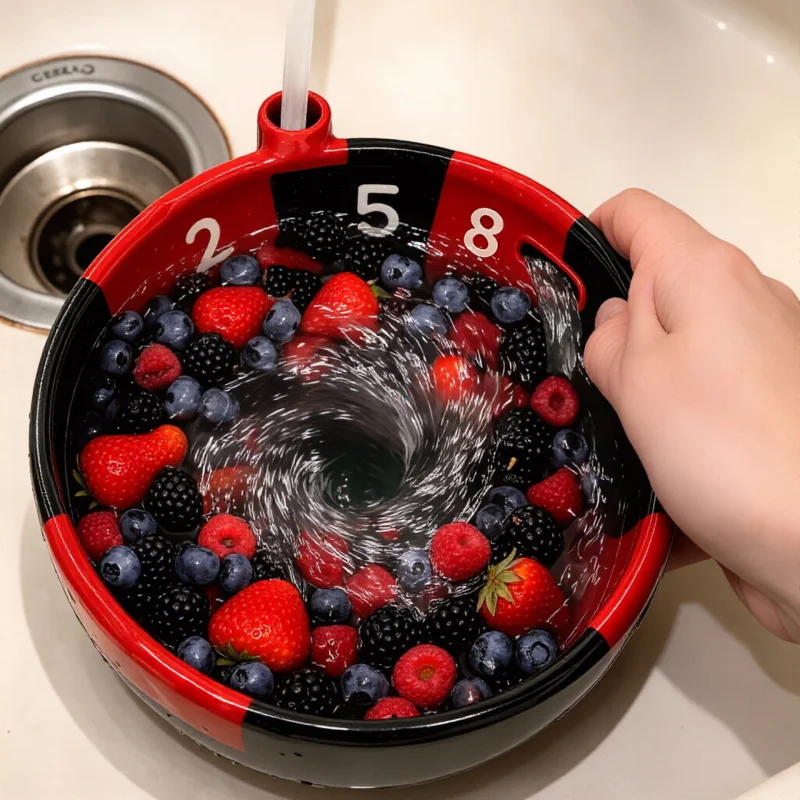 Kitchen Gadgets Healthy Eating - Automatic Berry Vortex Bowl Vegetable Fruit