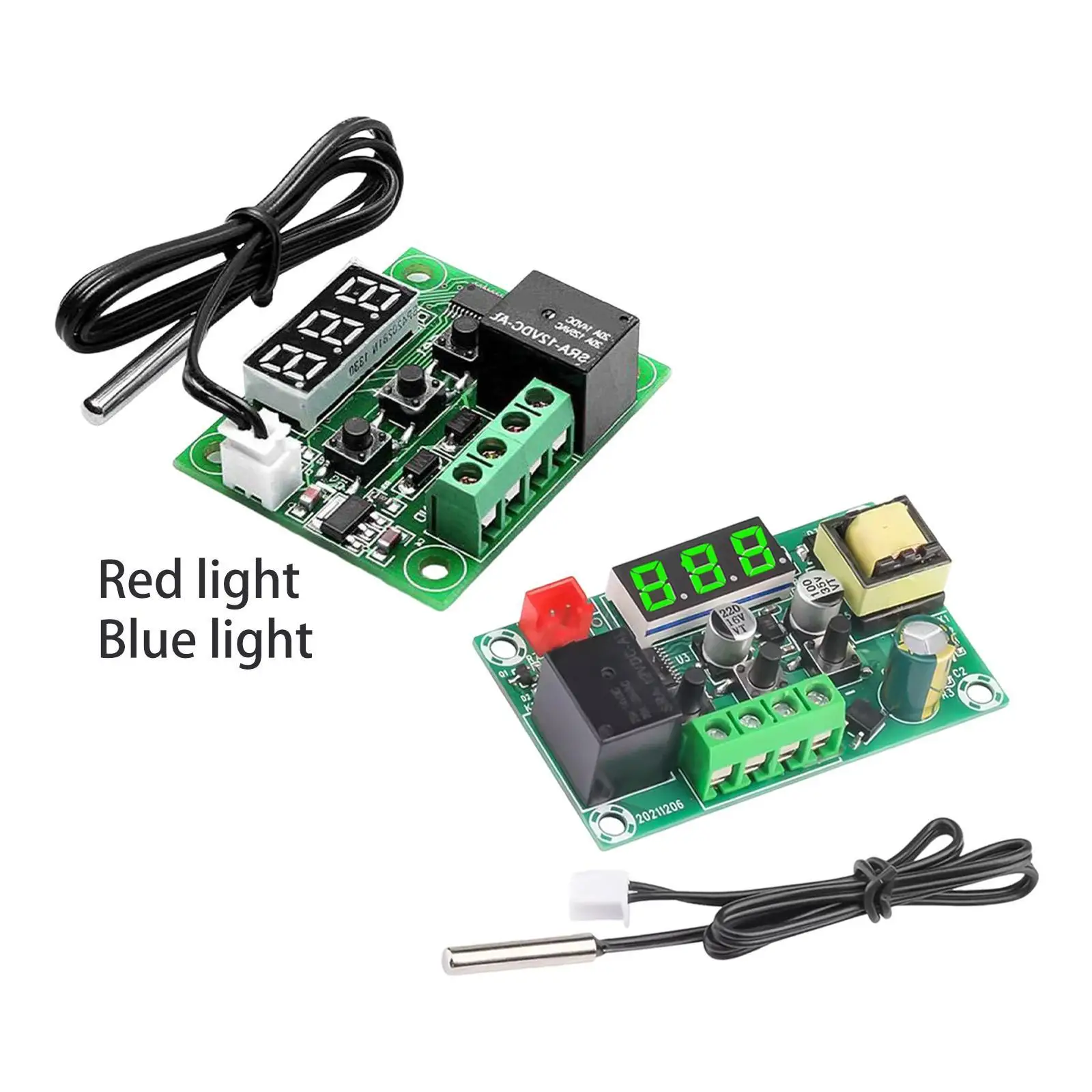Display Digital Thermostat Module Sturdy DC12V 10A Micro -50-110°C Accessories Easy Installation Replace Professional -w1209D