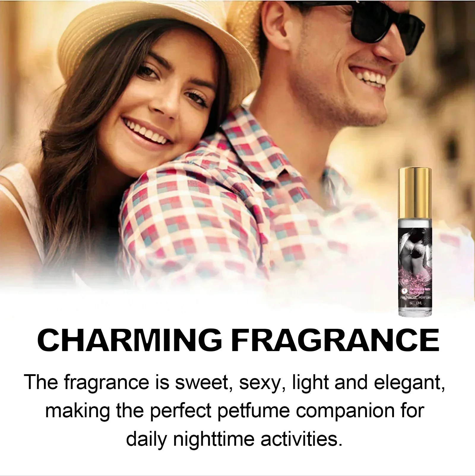 IndispensPartner Sex Phéromone pour hommes et femmes, parfum de flirtation, parfum charmant aux huiles essentielles