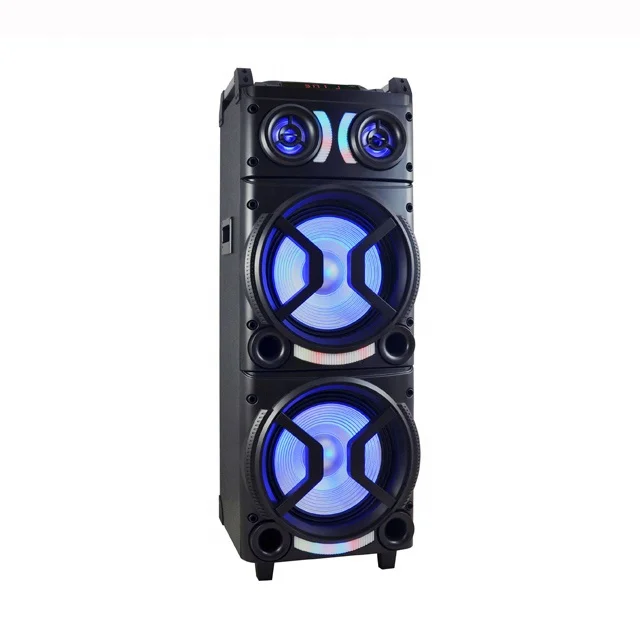 

160W Big Power China Factory Wholesale Multifunction LED PA Portable Trolley Karaoke Party Bluetooth DJ Speaker