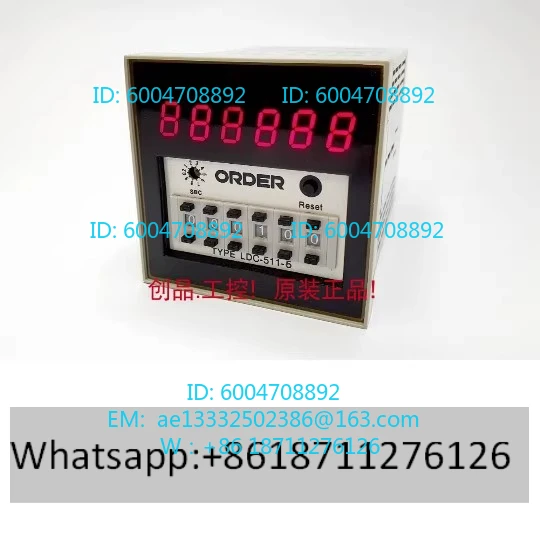 Order LDC-511-4 Counter Type LDC-511-3 511-5 LDT Microcomputer Timer