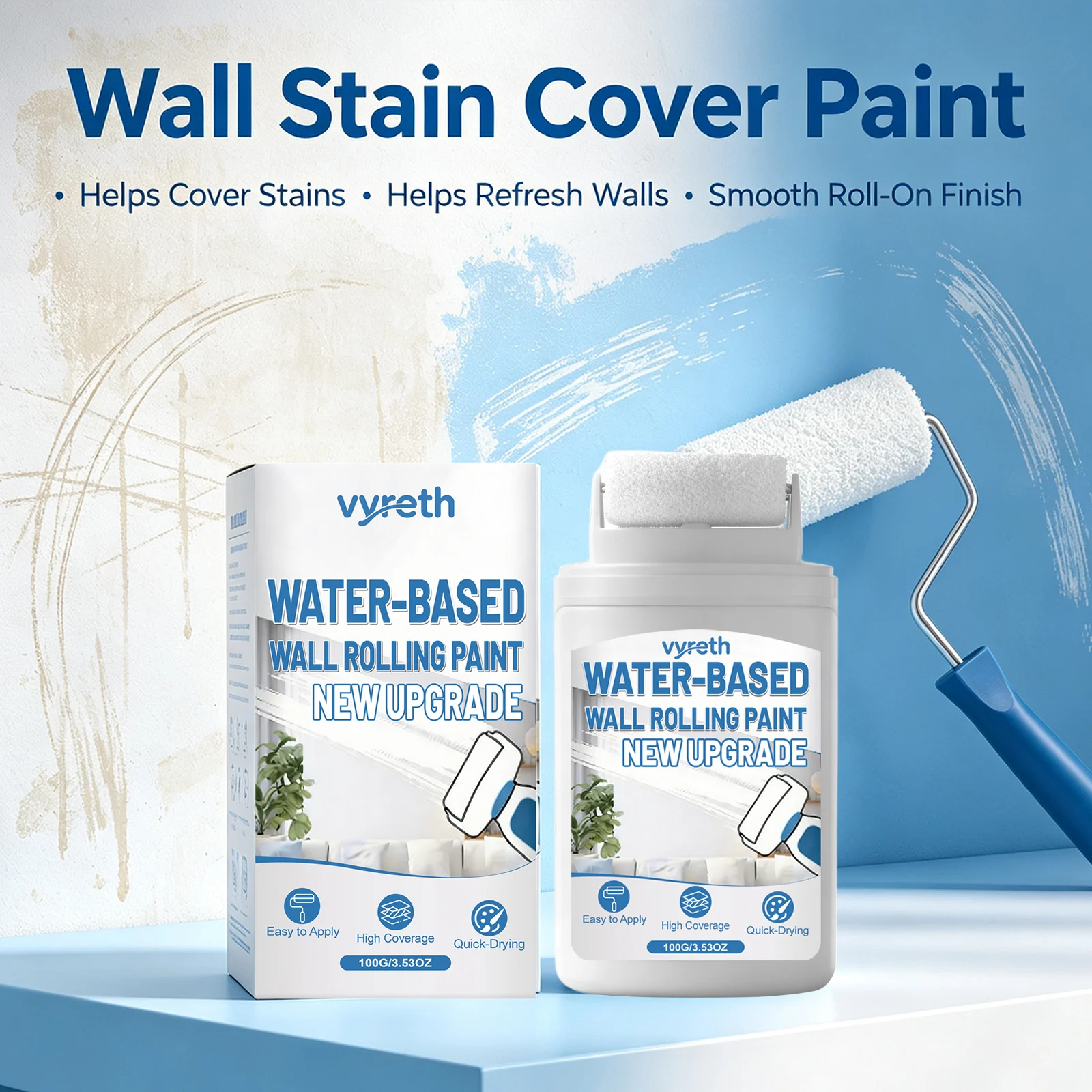 Pintura de Pared a Base de Agu - Peel Off Base Coat reseña y precio
