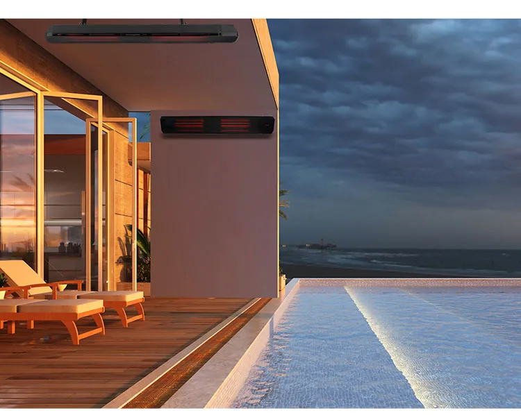 JHheatsup تصميم جديد Tuya APP التحكم 2200 واط ترموستات التدفئة الحرارة الفورية غرفة الطاقة الشمسية الكهربائية الأشعة تحت الحمراء البعيدة سخان سيراميك