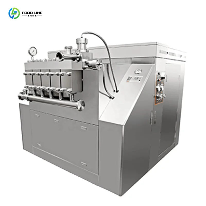 Customized 1500l/H High Pressure Homogenizer Machine for Milk