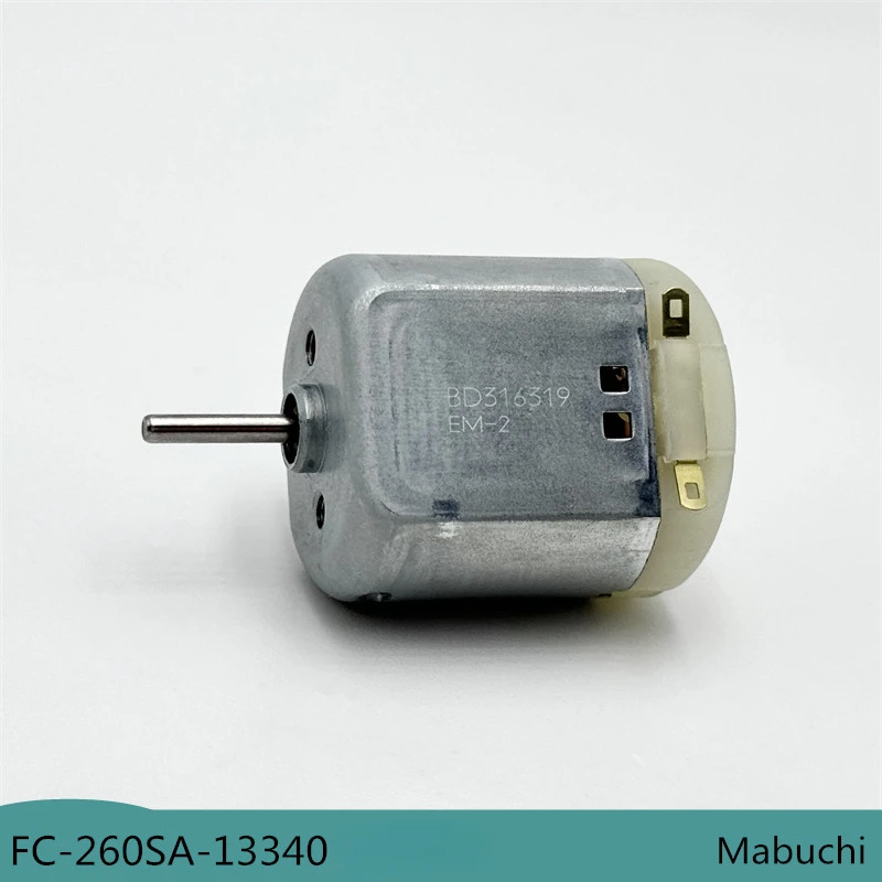 Mabuchi FC-260SA-13340/42 Carbon Brush Motor DC 3V-12V 8500RPM Strong Magnetic Large Torque for Climbing Bike/ Rail Car/ Toy