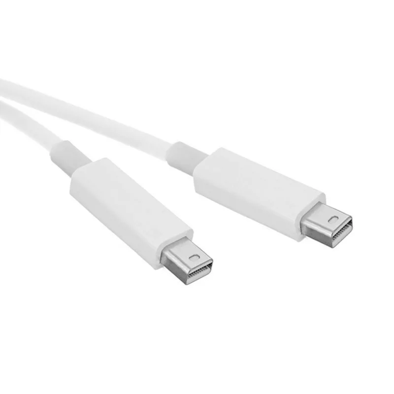 Thunderbolt 2 Cable Thunderbolt 2 Male to Male Video Data Cables for MacBook 2013 2014 2015 White 2M