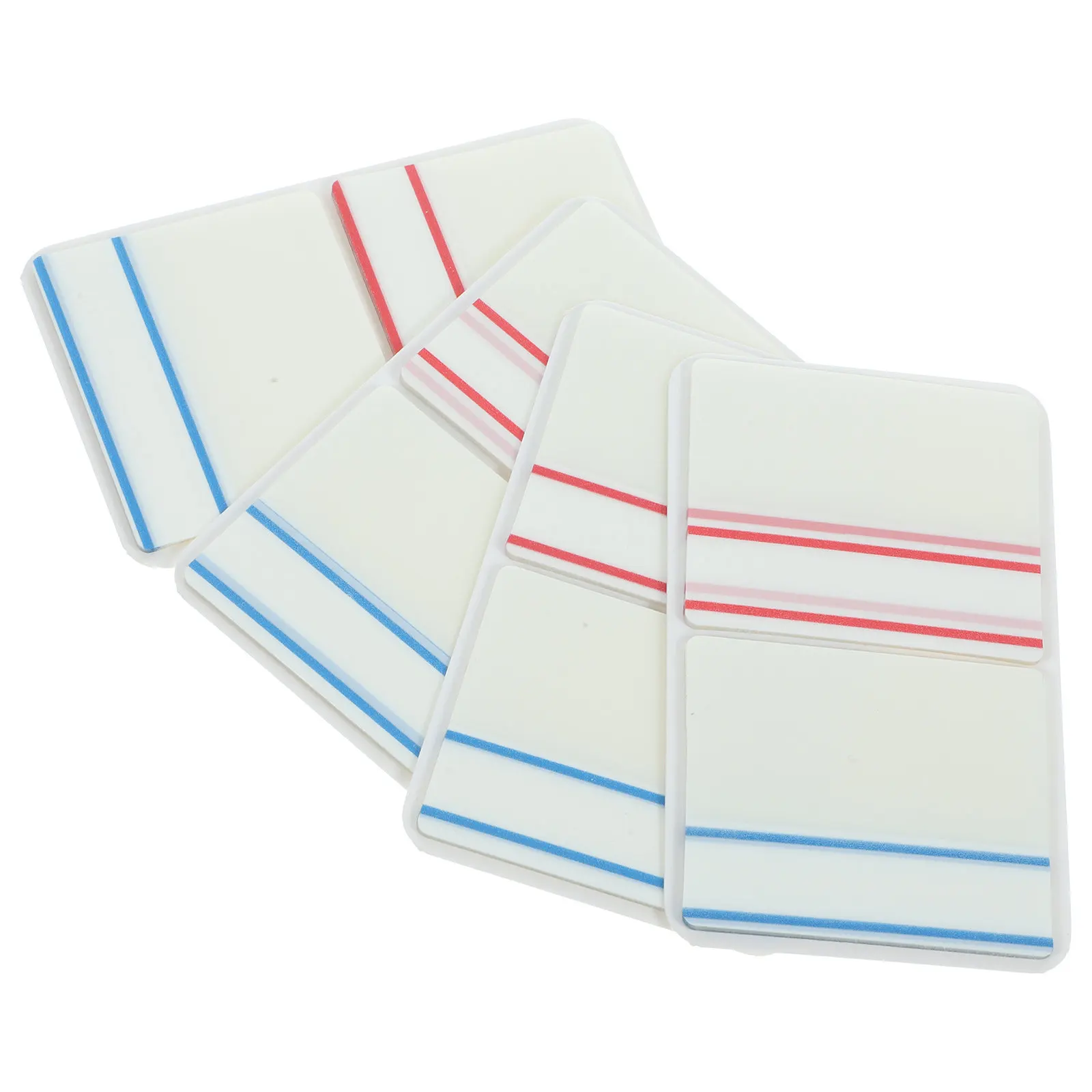 

4 Sheets Colorful Adhesive Index Tabs Sticky Book Tabs Portable Page Markers for Office Study Reading Annotation Supplies