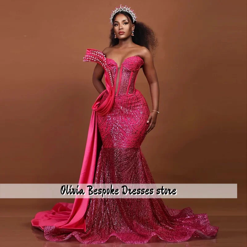 Fuchsia Beaded Birt… - image