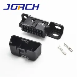 12110250 16 Way Delphi automobile connector OBD detection and diagnosis plug DJ7161F-1.5-21 12110250