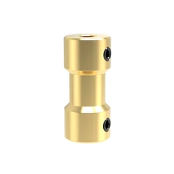 2/2.3/3/3.17/4/5/6mm Brass Copper Drive Shaft Connector Motor Shaft Coupling Couplings Coupler with Screw for RC Boat/Car/Robot