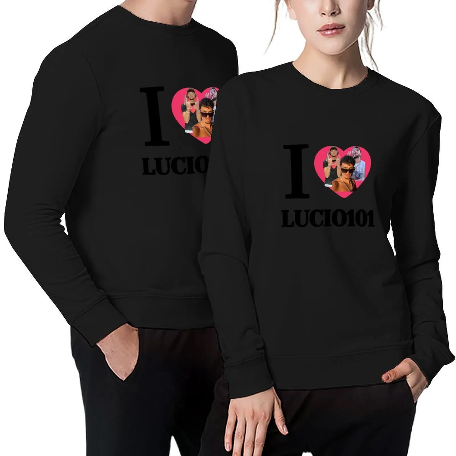 

I LOVE LUCIO101 Pullover winter clothes men's coat mens designer clothes tracksuit men new hoodies and sweatshirts