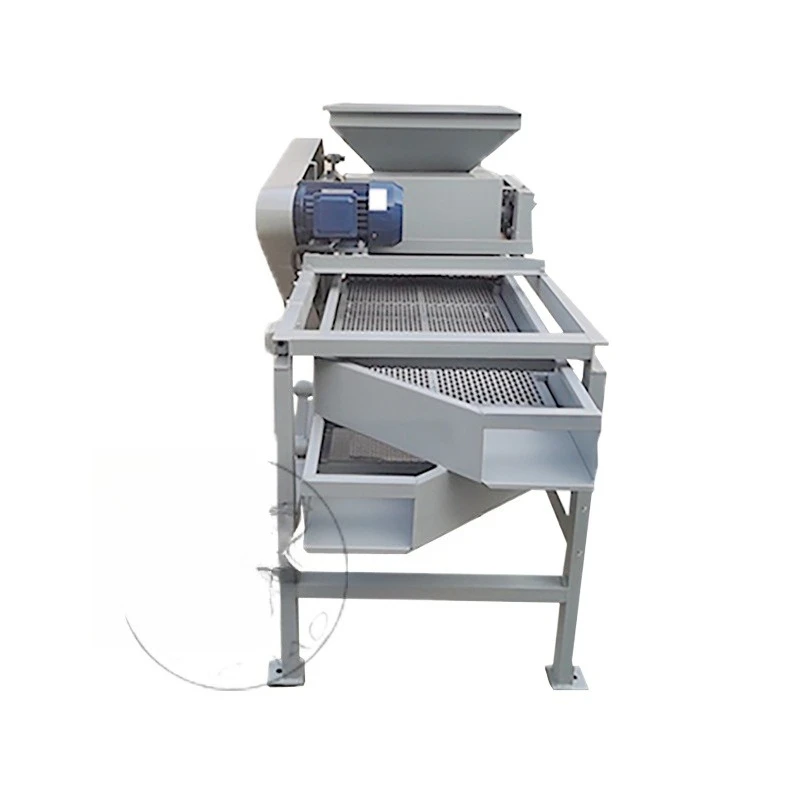 Nut sheller, single-stage design, pistachio hazelnut almond universal type y
