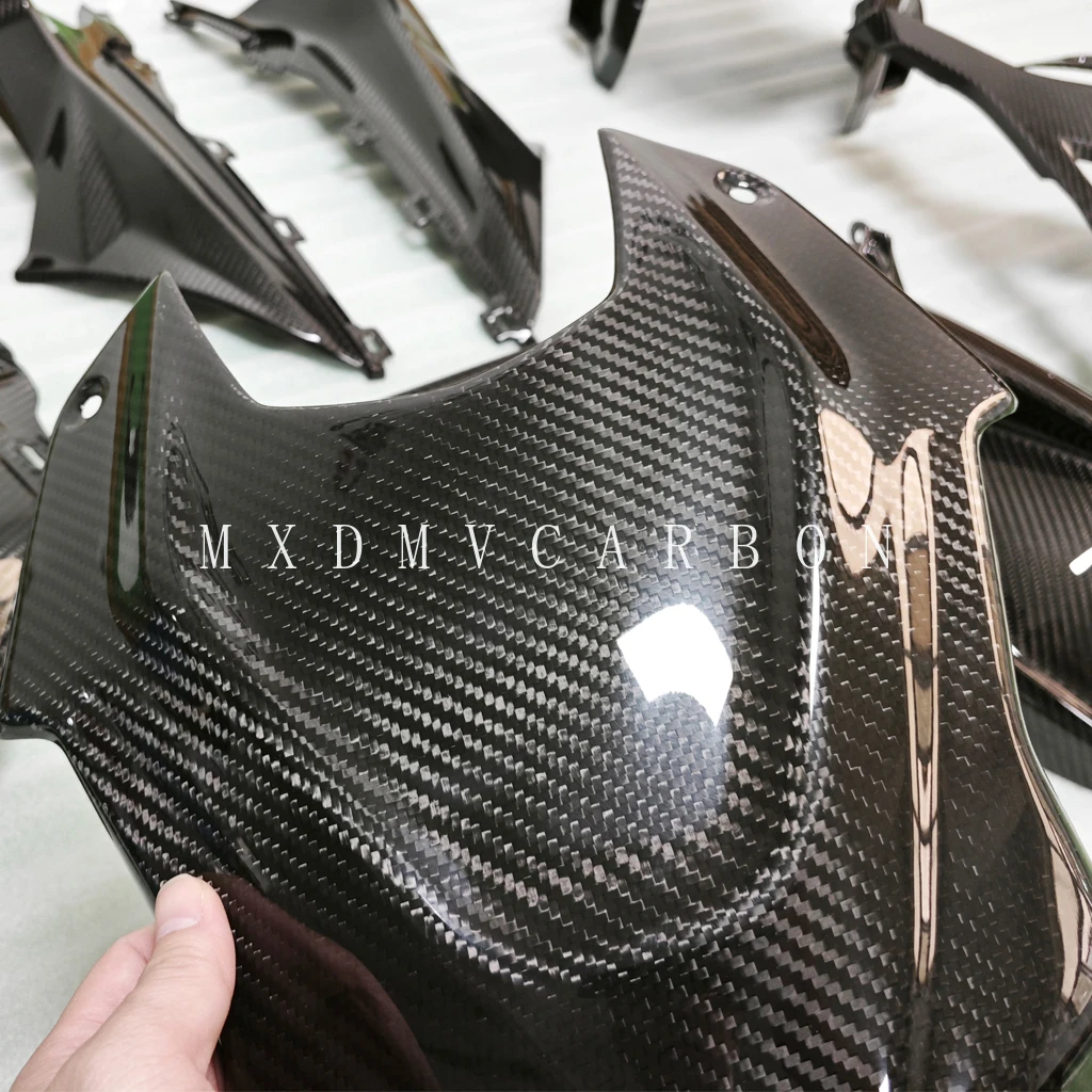 

For BMW S1000RR M1000RR S1000R 2026 2025 2024 2023-2020 Motorcycle Parts 100% 3K Carbon Fiber Tank Airbox Cover Fairing Kits