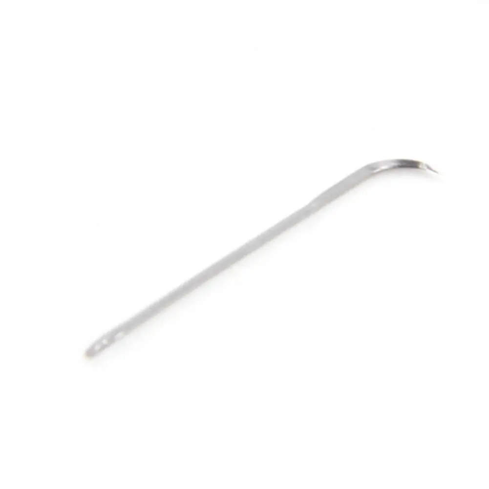 10Pcs Veterinaire Hechtnaald Voor Farm Animal Vee Schapen Varken Gebogen Trigeminus Naald Dierenarts Chirurgische Tool