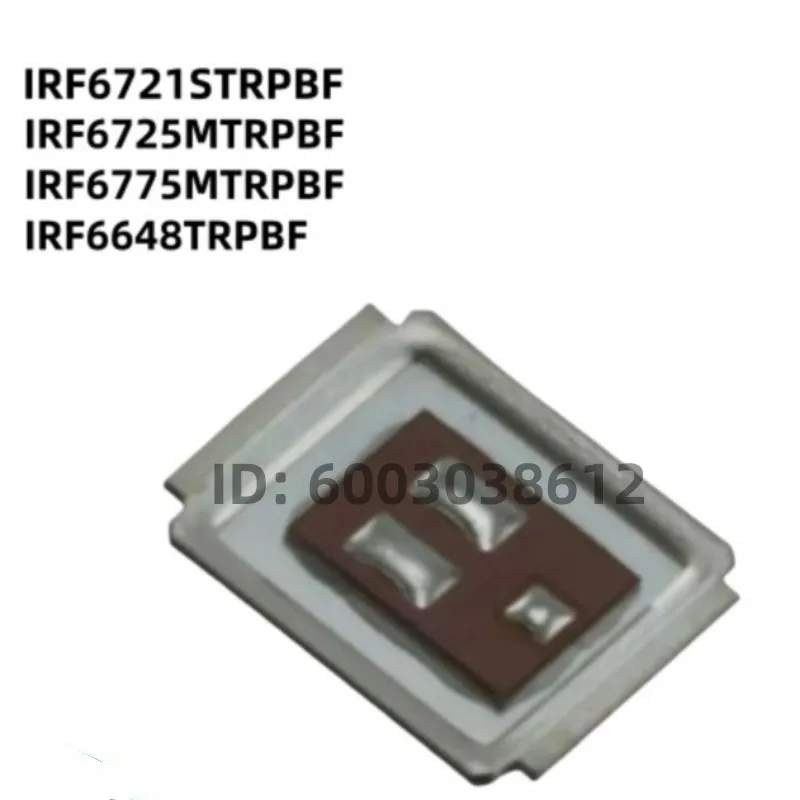 20 unids/lote IRF6775MTRPBF IRF6721STRPBF IRF6725MTRPBF IRF6648TRPBF IRF6775 IRF6725 IRF6648 QFN