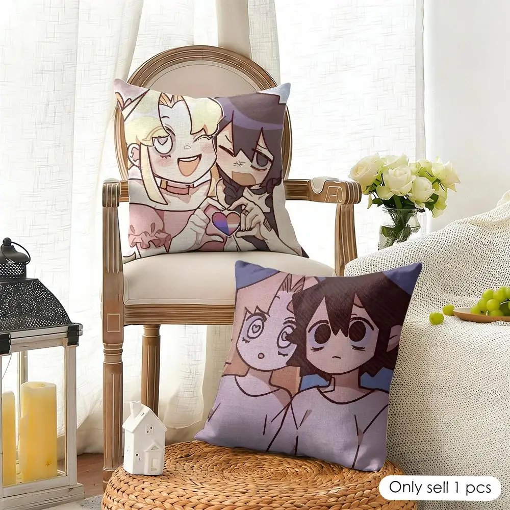 Anime I Love A-Amy Cushion Cover Organic Linen Square Pillow Case Durable Non-Allergenic And Kind To Skin