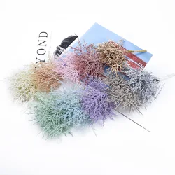 10 Pieces/bundle Fake Flowers Diy Christmas Decorations Home Decorative Flowers Wreaths Artificial Plants Decoration Floristics