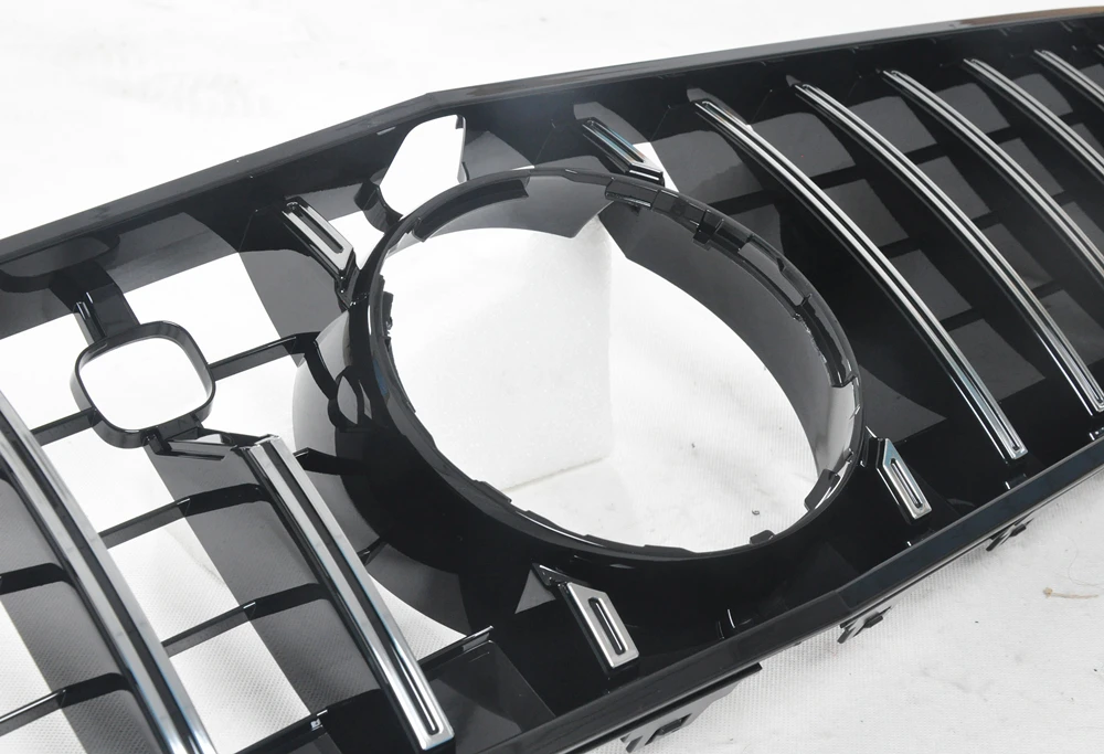 

Front Grille Racing Grill GT Style For Mercedes Benz W217 S Class S400 S450 S550 Coupe 2018-2021 Car Exterior Center Hood Mesh