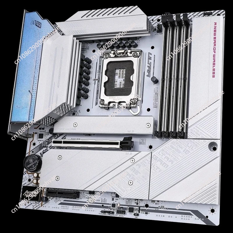 واي فاي 6E بلوتوث 5.3 3 * PCIe 4.0x4 M.2 SSD فتحة Type-C Type-A ملونة Intel B760 IGame B760M ULTRA Z D5 V20 Realtek 2.5G Lan