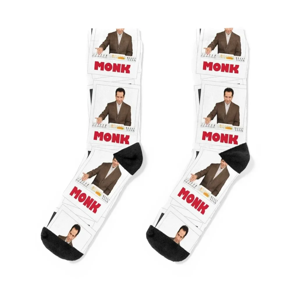 

Mr. Monk Detective Adrian Monk tv show Monk collage Socks warm winter kids fashionable Socks Ladies Men's