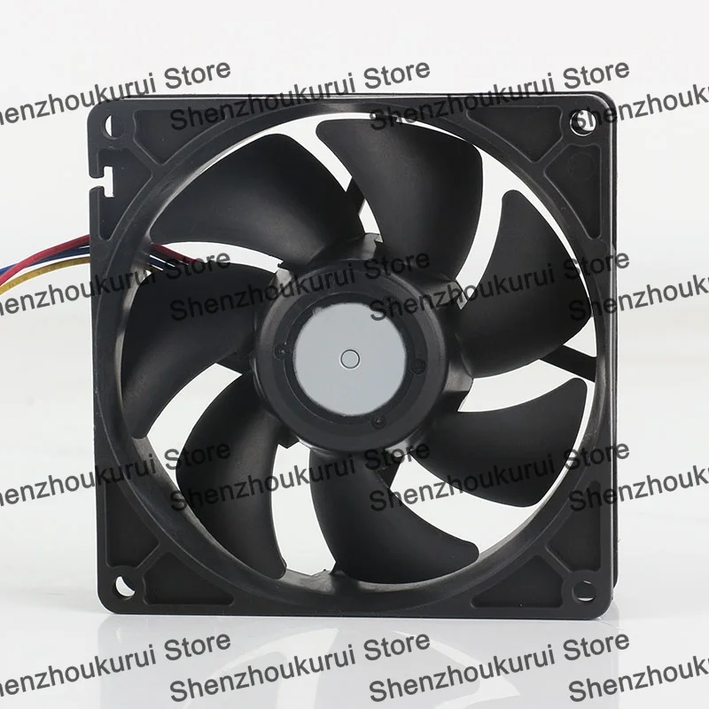 Cooling fan T92T12MHA7-57 Nidec 5V 24V 48V 9025 9CM 90X90X25MM PWM 4-wire temperature-controlled silent case DC12V 0.14A