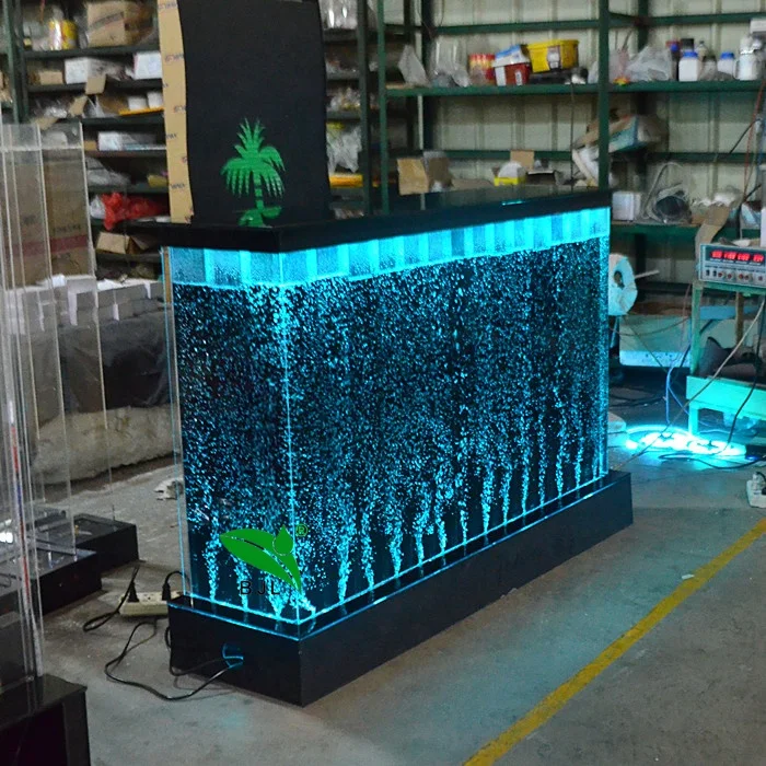 ออกแบบเคาน์เตอร์ต้อนรับสปาโรงแรมทันสมัยพร้อมไฟ LED อะคริลิคเปลี่ยนสีได้