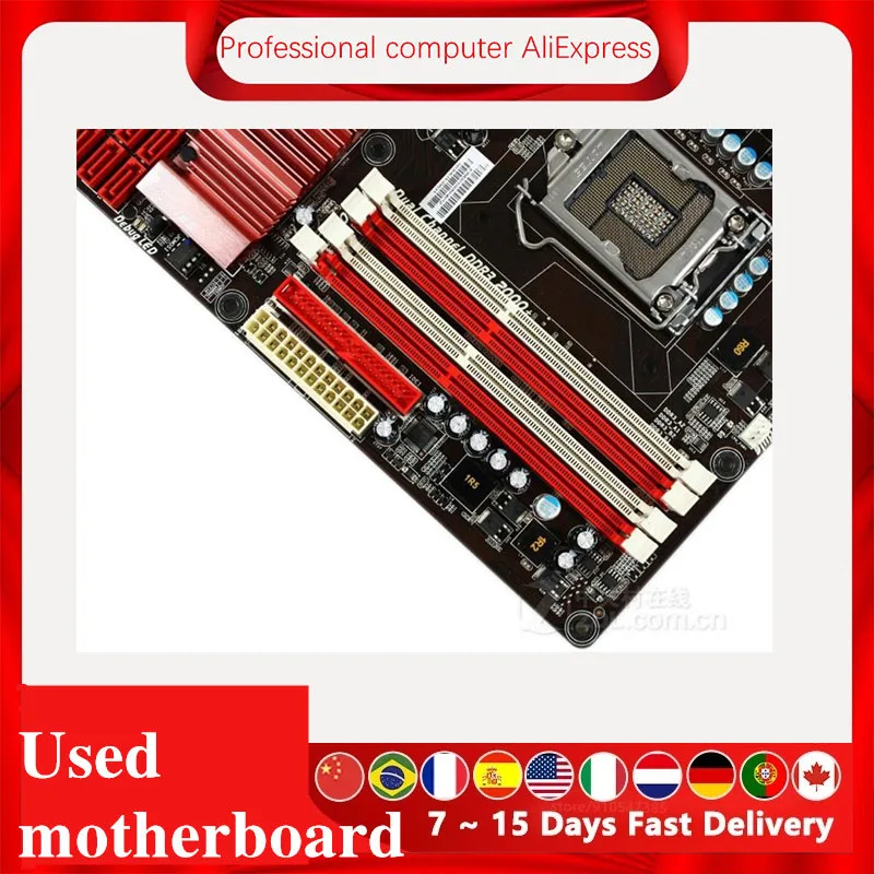 Imagem -05 - para Biostar Th55b hd Placa-mãe Lga 1156 Ddr3 16gb para Intel H55 Sata ii Desktop Original Usado Mainboard