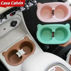 Water Cup Storage Box For ORA 03 2023 2024 Car Interior Central Control Silicone Storage Box Water Cup Box Storage Modification