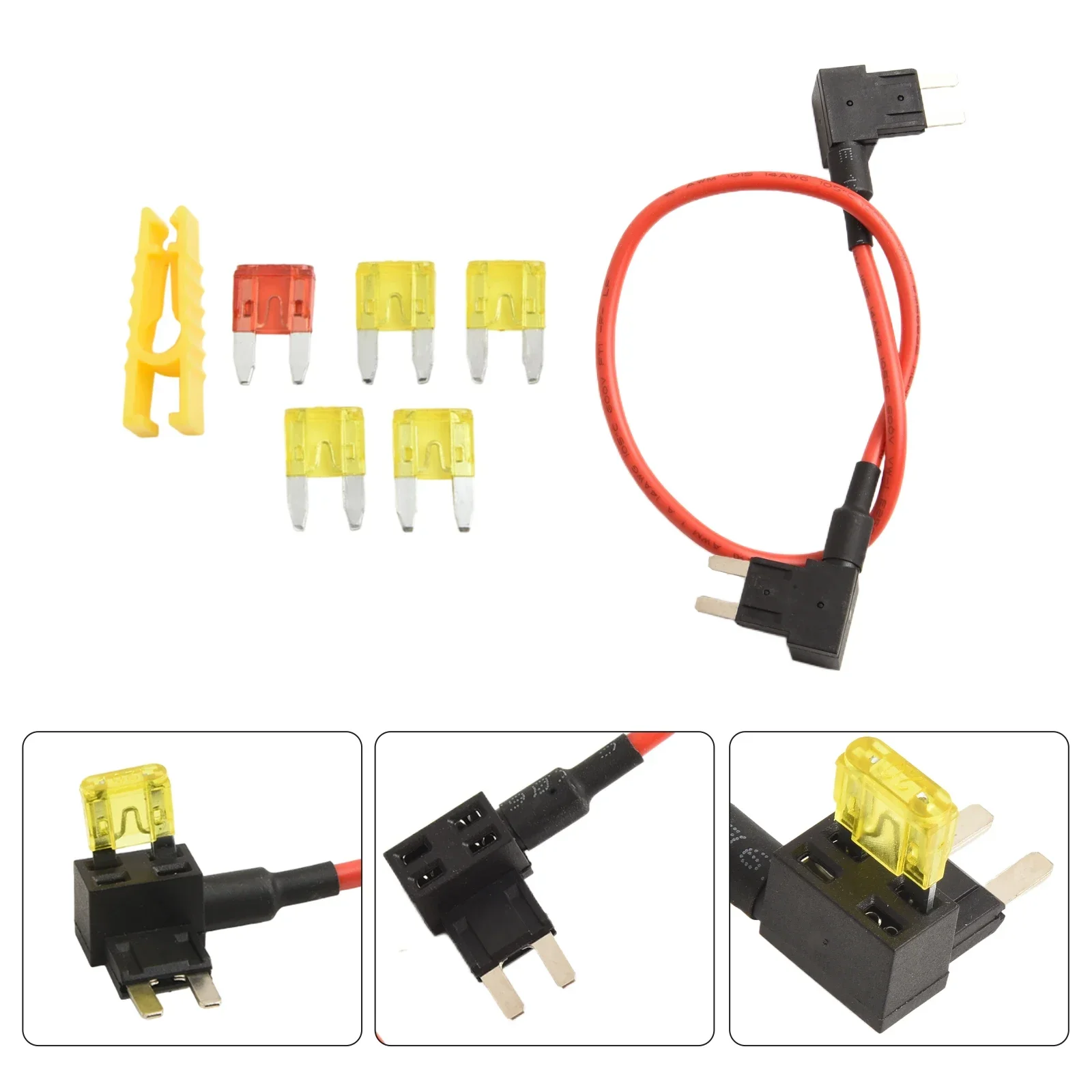 Fuel Pump Power Supply TIPM Repair Cable 14 AWG Wire Continuous Relay Bypass Wire Stable Power Supply For Wrangler 2007-2016