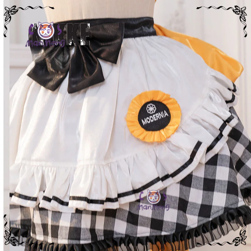 

Modernia Goddess of Victory: Nikke Cosplay Marian Costume Sweet maid Lolita dress headband necklace prop Halloween women set