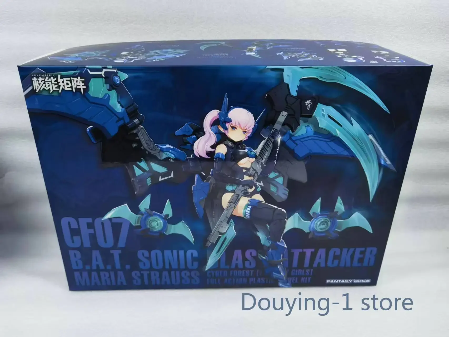 

In Stock MARIA STRAUSS Nuke Matrix CF07 CYBER FOREST B.A.T. ATTACADOR SONIC Machine Assembly Model Collectible Toy
