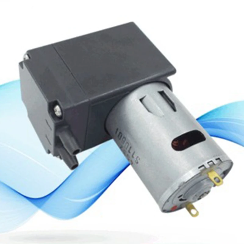 80Kpa Mini Vacuum Pump DC 12V Small Vacuum Suction Pump Diaphragm Pump Micro-Vacuum Pump 12L / Min