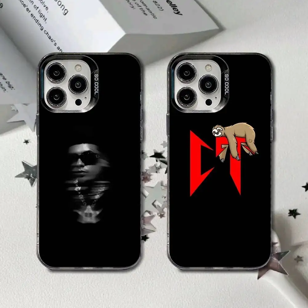 

Natanael Cano Porque La Demora Phone Case For iPhone 16,15,14,13,12,11,8,7,Pro,Max,Plus,Mini,XS,SE Black Matte Hard